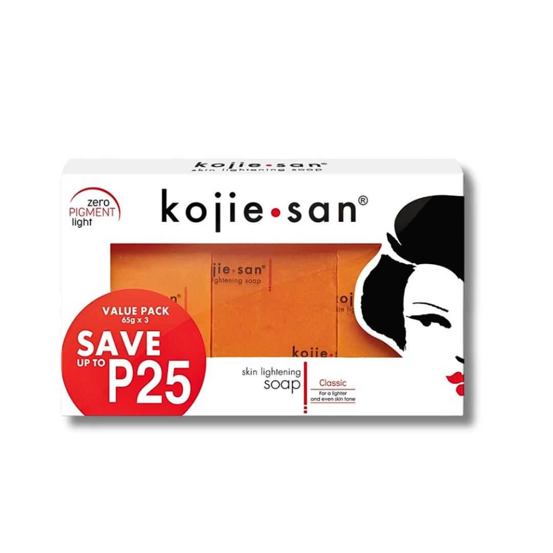 Kojie San Skin Lightening Soap 3s 65g Kojie San Skin Lightening Soap 3s 65g